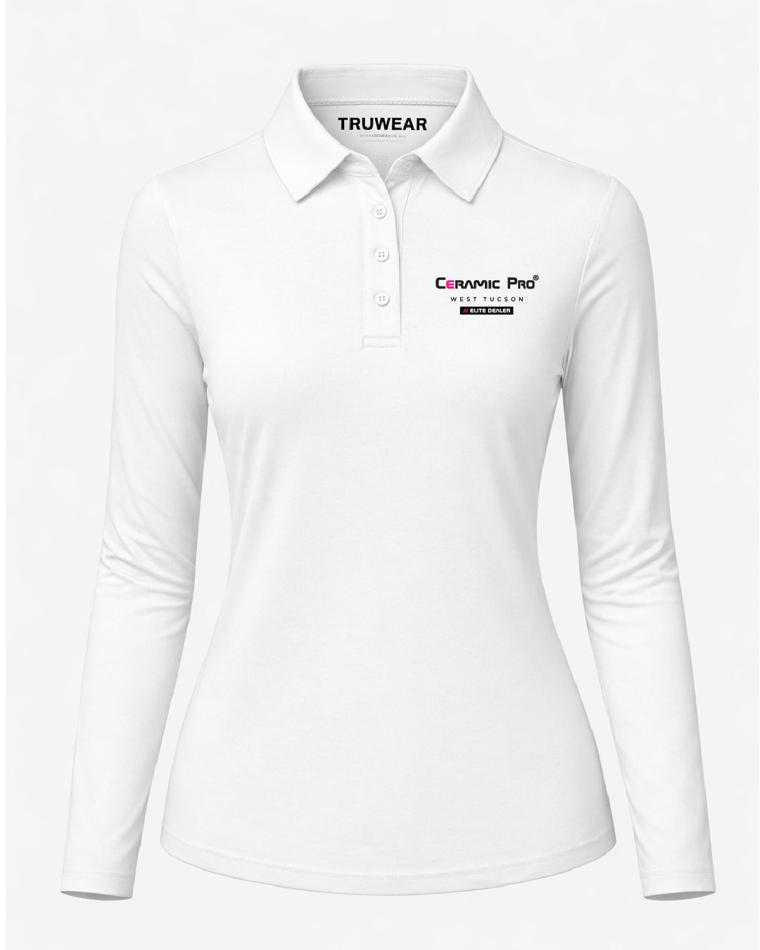 Ceramic Pro - Crest 2.0 Long Sleeve Polo Womens
