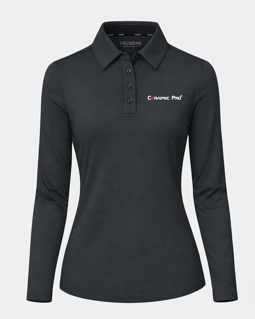 Ceramic Pro - Crest 2.0 Long Sleeve Polo Womens